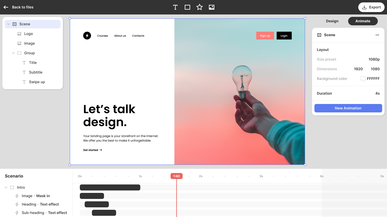 The Fastest Way to Create Stunning UI & Motion Design Animations - Jitter